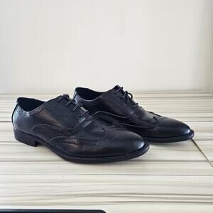 ASOS Men's Black Wingtip Oxford Dress Shoe Size 6